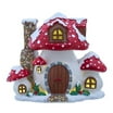 Kurt Adler 19.5" Battery-Operated Gingerbread LED Train Tablepiece – Light-Up Christmas Holiday Decor