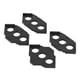 thumbnail image 3 of 4PCS C Corner Templates Woodworking Router Trimmer Template Straight Bevel Corner Locating Template Black, 3 of 5