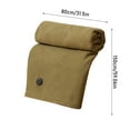thumbnail image 3 of 2026 New Portable Heated Blanket Shawl Wraps for Women Men Portable USB Solid Color Blanket Shawl for Home Outdoor Office Use Beige 59 In, 3 of 9