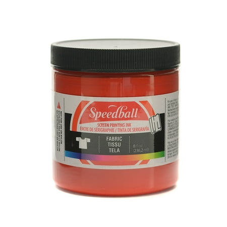 UPC: 0804551986055 | Fabric Screen Printing Ink red  8 oz. (pack of 3)
