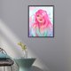 thumbnail image 2 of F88 Cuadrado La Serie Personajes Sirena Rosa Pintada Con Diamantes 40*50CM Wdftyju, 2 of 9