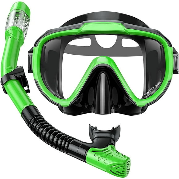 Set de Snorkel Seovediary con Visión Panorámica Antivaho para Adultos