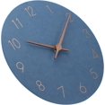 thumbnail image 2 of Reloj de pared NQ de madera de 30 cm 12 pulgadas péndulo silencioso retro vintage, 2 of 5