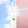thumbnail image 3 of UttpKLBx Rechargeable Mini Fan Portable Clip on Fan Usb Rechargeable Tabletop Fan Rechargable Portable Fan, for Travel Home Office (White), 3 of 8