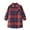 ZA-Navy-kids plaid shirts, variant on MKOSPLRT Plaid Shirts for Kids 2-13Y Long Sleeve Gingham Button Down Shirts Oversized Lapel Collar T Shirts with Pocket for Girl Boy