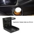 thumbnail image 4 of Folding Cup Holder, Drink Cup Holder Easy To Clean Plastic Lightweight Compact Durable  for RV, 4 of 7