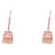 thumbnail image 1 of Escoba y recogedor Bewildely rosa 2piezas resistente y duradera, 1 of 6