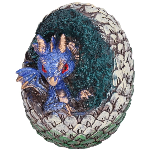 Dragon Egg, Interesting Decorative Cute Vivid Wear Resistant Resin Material Dragon Ornaments For Office For Bedroom ANGGREK BC3115