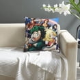 thumbnail image 6 of My Hero Academia Throw Pillow Covers, Anime Pillow Cases, Cushion Covers 18 X 18 Inch Square Pillow Protectors For Sofa Couch Bedroom Car Chair Home Decor, 6 of 9