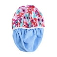 thumbnail image 6 of SEFUONI Reusable Floral Pattern Shower Cap Terry Lined Double Layer Headcover Dry Hair Spa Salon Bath Cap Bathroom Supplies, 6 of 19