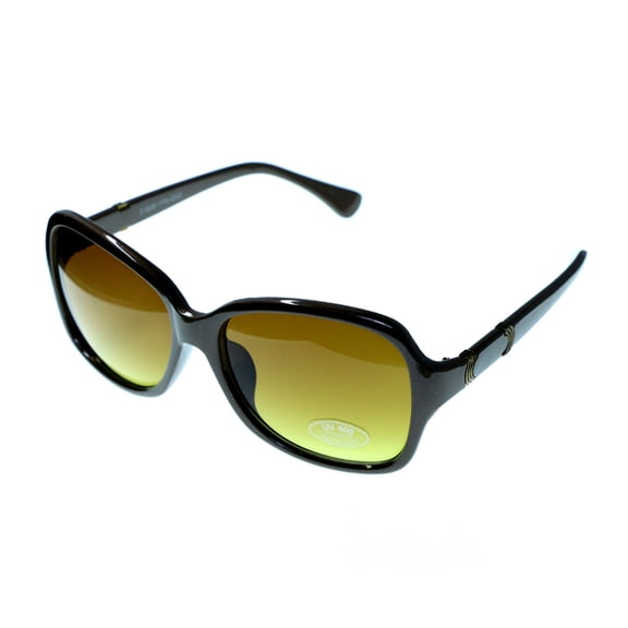 UV protection Goggle-Sunglasses Brown & Yellow Colored #3888