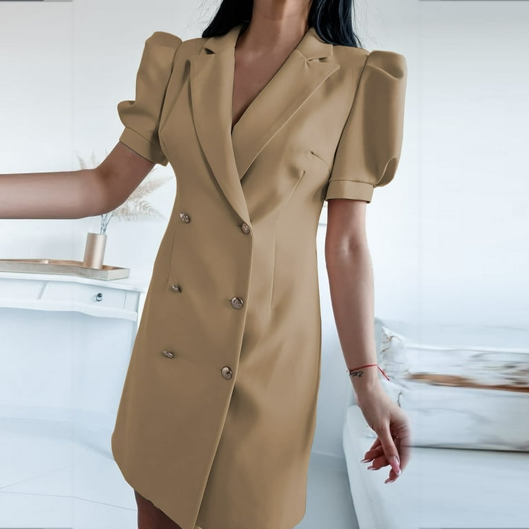 Short sleeve sales coat dress