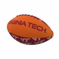 thumbnail image 1 of Logo Chair 235-93MR-3 NCAA Virginia Tech Hokies Repeating Rubber Football - Mini Size, 1 of 1