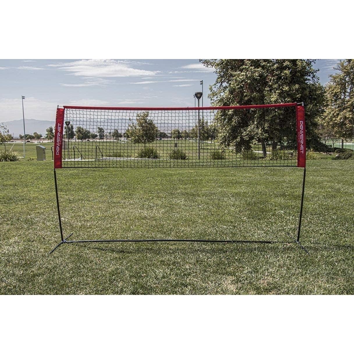 PowerNet Portable 10x3 Ft Net for Tennis Badminton Volleyball Pickellball (1050)