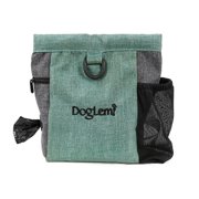 Amdohai Dog Treat Pouch Food Dispenser Traning Bag Waist Bag Dog Walking Pet Bag