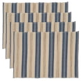 thumbnail image 5 of Fennco Styles Modern Water Hyacinth Woven Striped Table Runner, 5 of 7