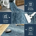 thumbnail image 4 of HOMERRY 2' x 6' Runner for Hallway Ombre Geometric Non Slip Washable Indoor Carpet, Blue, 4 of 5