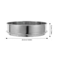 thumbnail image 2 of Niceauty Garden Sieve Stainless Steel Soil Sifter with 12Mm Mesh for Efficient Outdoor Soil Screening, 2 of 6