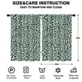 thumbnail image 2 of Blackout Kids Curtains,Leopard Print Childrens Insulated Curtains Set Of 2,Bedroom Essentials,Toddler Room Decor 42"x63"(106x160cm), 2 of 4