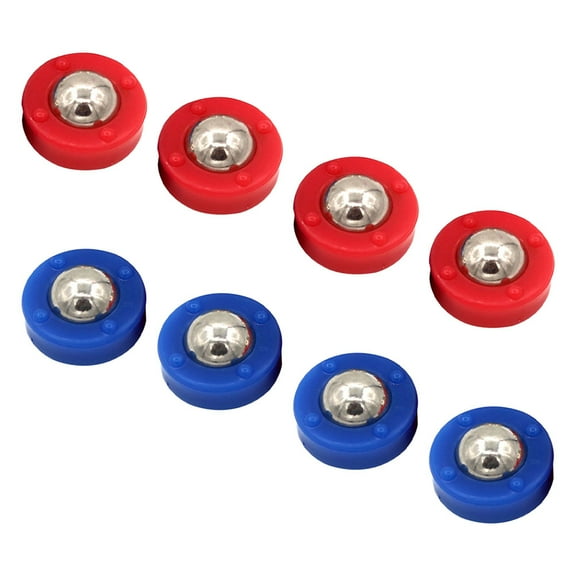 Pretyzoom 8pcs Durable Tabletop Shuffleboard Game Rollers Sliding Curling Beads for Adults Fun Supplies for Fan Gear