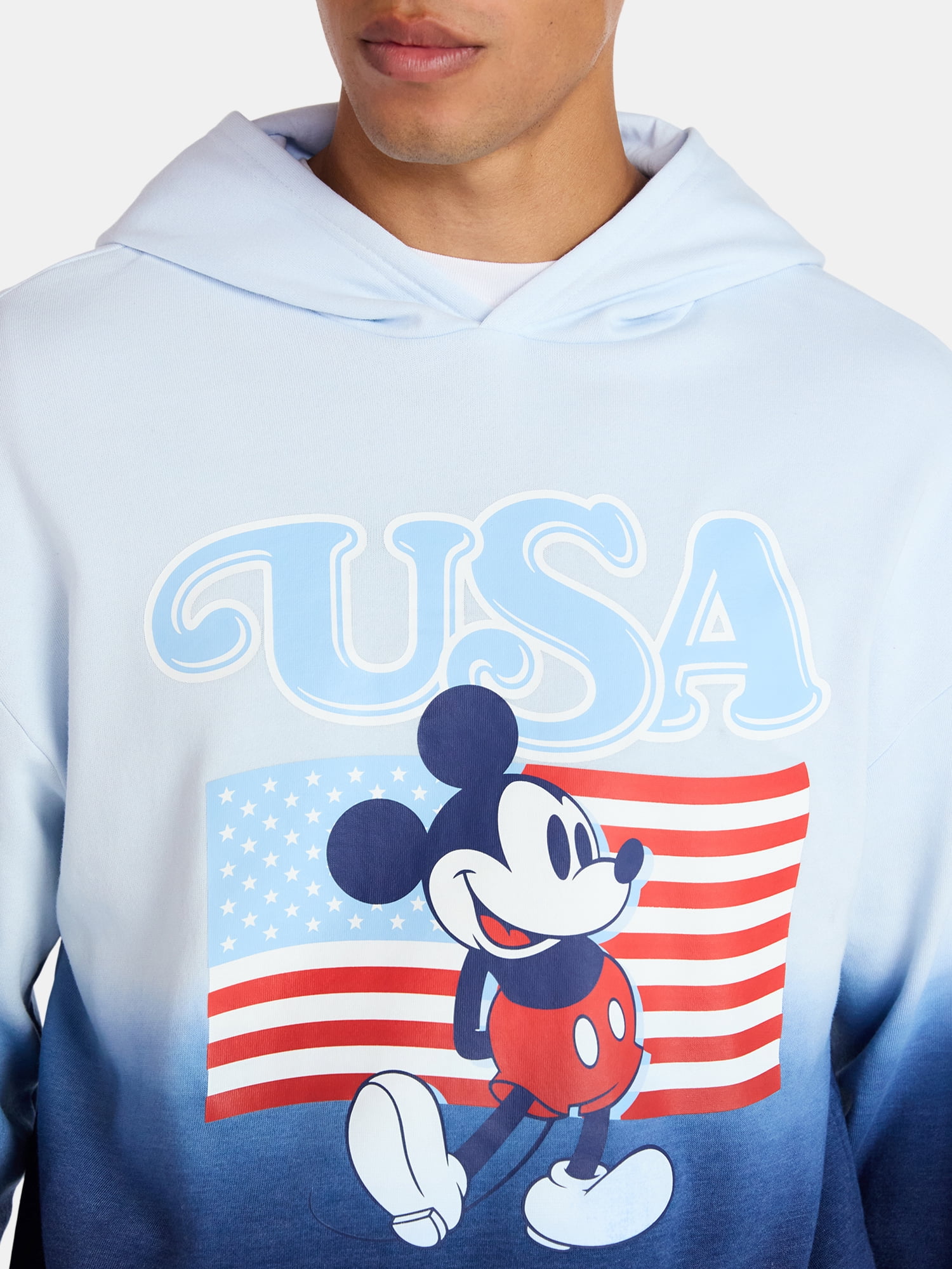 Disney Men's Mickey Mouse America 250 Spirit of 76 USA Graphic