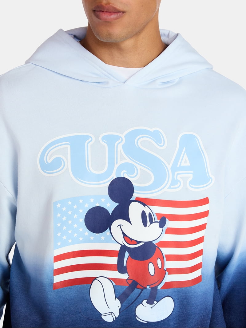 Disney Men's Mickey Mouse America 250 Spirit of 76 USA Graphic