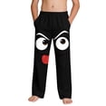 thumbnail image 2 of Kids Boys Girls Sweatpants Silly Face Tongue Out Print Elastic Waist Joggers Funny Graphic Trousers for Gift, 4-13Y, 2 of 9