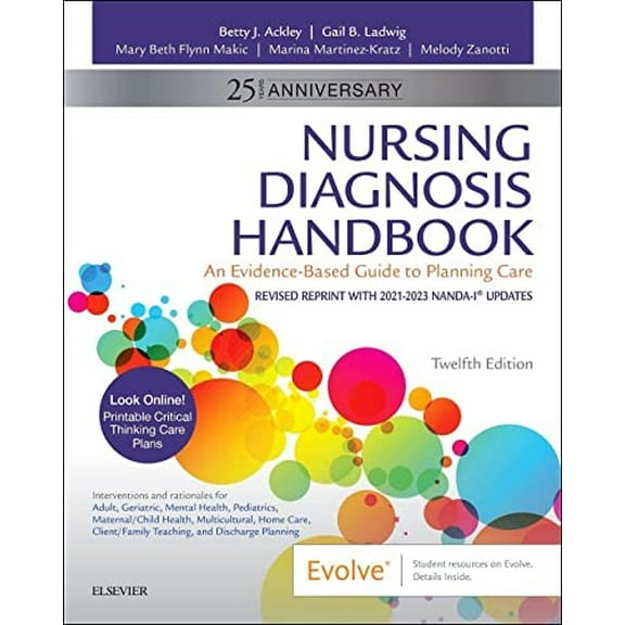 Pre-Owned Nursing Diagnosis Handbook, 12th Edition Revised Reprint with 2021-2023 Nanda-I(r) Updates (Paperback) 0323879888 9780323879880