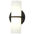 thumbnail image 6 of Nuvo Lighting Nuvo Tucker 1-light LED Sconce Brown, 6 of 12