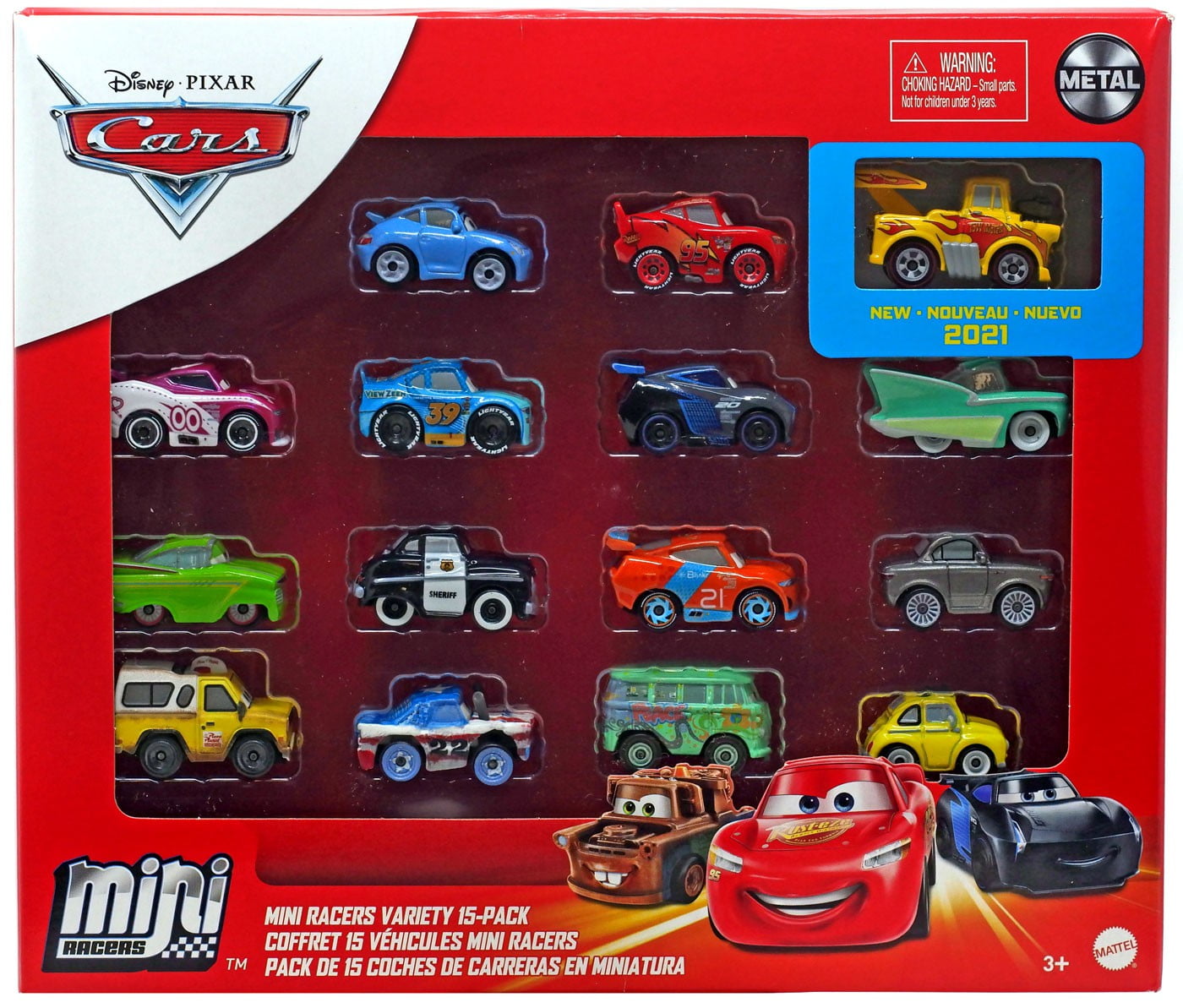 Disney / Pixar Cars Die Cast Metal Mini Racers Mini Racers Variety Car ...