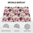 thumbnail image 3 of Gaeub Rose Flowers Print Dish Drying Mats For Kitchen Counter, Kitchen Drying Mat, Large Dish Drying Pad for Kitchen Counter, Microfiber Dish Drying Mat for Sinks, Drainer Mats, 18x24in, 3 of 7