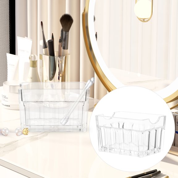 BESTYASH Transparent Plastic Sugar Packet Holder for Coffee Bar Sturdy Scratch Resistant Organizer