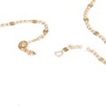 thumbnail image 4 of Medalla de Cristo Ametrinaa Cadena Figaro 40cm Oro Italiano Solido 10k, 4 of 5
