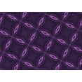thumbnail image 1 of Ahgly Company Indoor Rectangle Patterned Deep Purple Area Rugs, 7' x 10', 1 of 6