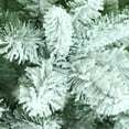 thumbnail image 3 of 6' Flocked Virginia Pine Artificial Christmas Tree with Stand, Green, 3 of 3