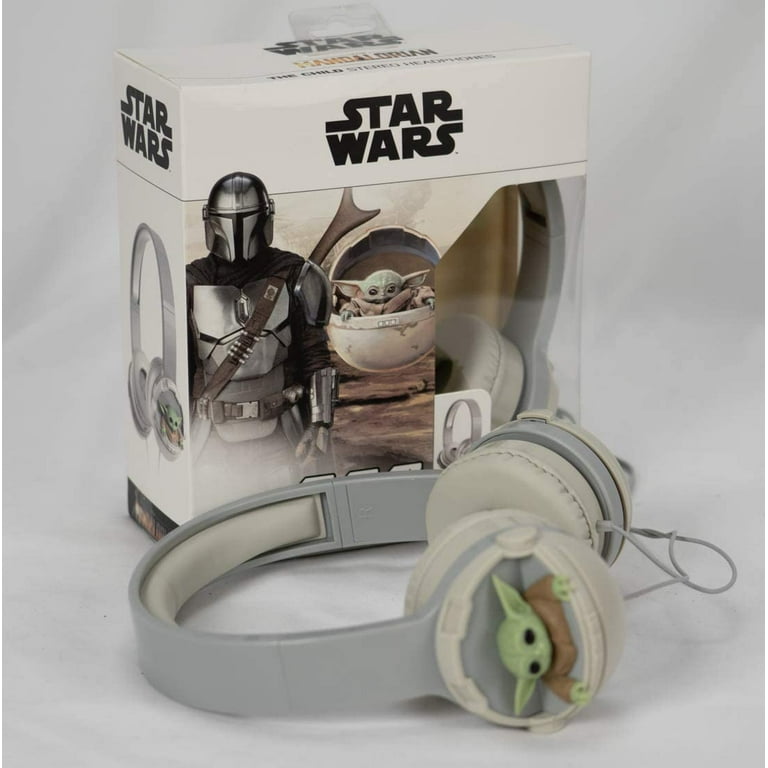 Star Wars The Mandalorian The Child Baby Yoda Kids Headphones Wired Fully Padded and Adjustable Headband