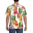 thumbnail image 2 of Rocae Hawaiian Pineappl for Men's Moisture-Wicking Crew Tee - T-Shirt for Sports, Outdoor Activities, and Casual WearX-Large, 2 of 9
