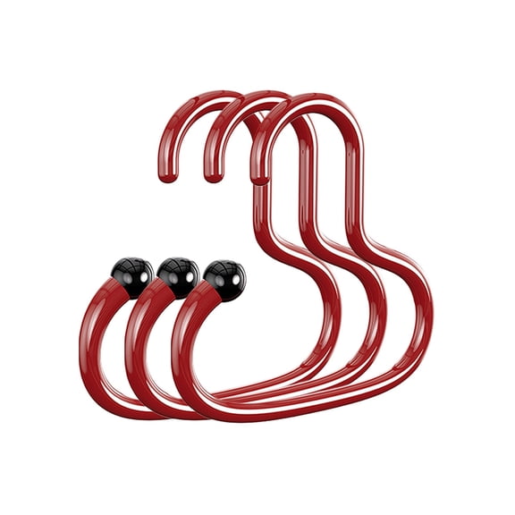 Circular Hanger for Hats & Scarves - S-Shaped Stackable Hooks - Ideal for Wardrobes and Entryways