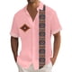 thumbnail image 1 of Hawaiian Shirt For Men, Men's Vintage Button Down Bowling Shirts Short Sleeve Summer Beach Shirt4XL, 1 of 5