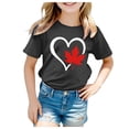 thumbnail image 1 of TZEWGL Chemise Mignonne pour Tout-Petit Été Manches Courtes Col Rond Imprimé Graphique Haut Basique pour Nouveau-Nés Taille 3-4T, 1 of 4