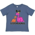 thumbnail image 3 of Inktastic Big Sistersaurus with Cute Sibling Dinosaurs Girls Toddler T-Shirt, 3 of 5