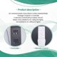 thumbnail image 2 of Ceiling Fan Remote Control Kit with 6-Speed and Timer for DC Fans & Lights, 2 of 5