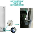 thumbnail image 3 of Metpure LLDPE Polyethylene White Tubing RO Ice Maker Installation Complete Kit, 3 of 6