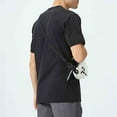 thumbnail image 4 of Men's Crew Neck T-Shirt UPF 50+ Sun Protection Quick Dry Short Sleeve Rashguard Swim Shirt SPF Workout Fishing Athletic Daily Casual Tops, 4 of 5