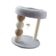 thumbnail image 5 of Rascador para gatos pequeños, mueble con forma de para gatos pequeños, con pelota de juguete, juguete interactivo para gatos, rascador de sisal azul, 5 of 8