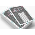thumbnail image 3 of Inkdotpot My Mommy Name Activity Cards Stripe Gender Reveal Baby Shower 50 Sheets Who Is My Mommy Its A Boy Its A Girl Baby Shower Game, 3 of 6
