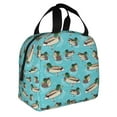 thumbnail image 2 of Disketp Mallard Ducks Swimming In The Lake Bolsa Térmica para Almuerzo para Hombre y Mujer, Ideal para Trabajo, Senderismo y Picnic, 2 of 7