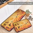 thumbnail image 5 of SKYSONIC Sunflower Pumpkin Kitchen Rugs 2 Pieces, Maple Leaves Floor Mat Room Area Rug Washable Carpet Perfect for Living Room Bedroom Entryway, 5 of 7