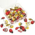 thumbnail image 1 of KAKOWELY 50Pcs Cartoon Pushpins Multi-function Thumb Tacks Animal Shaped Thumbtacks Map Accessory,0.59X"X0.39"X0.39", 1 of 4