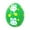 Green, variant on 14 Inch Easter Inflatable Outdoor Decorations Easter Inflatables Eggs Yard Decor Kids Toys Colorful Eggs Inflatable Easter Eggs Ornaments for Party Green